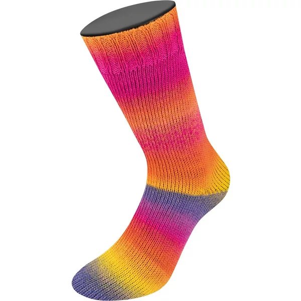 Lana Grossa Meilenweit 100 color mix soft/multi - Image 3